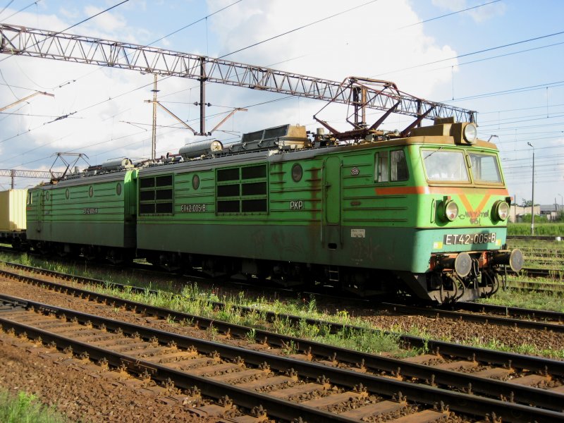 ET42-005 am 16.05.2007 in Bydgoszcz Wschod Towarowa.