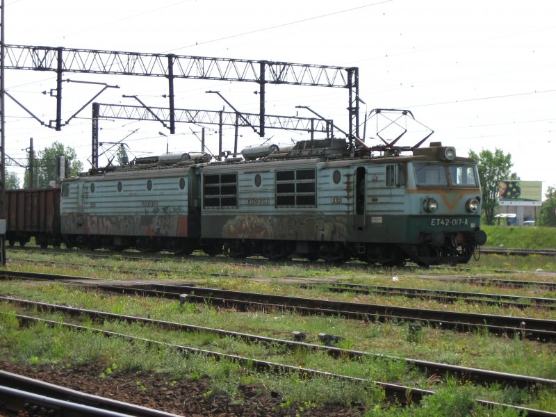 ET42-017 am 14.05.2007 in Bydgoszcz Wschod Towarowa.
