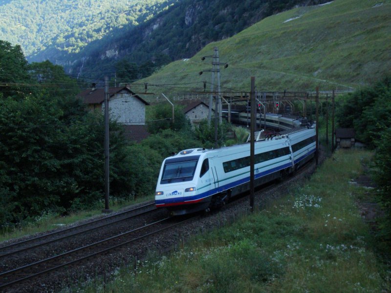 ETR 470 bei Chioggina auf dem Weg nach Sden am 25.07.2008