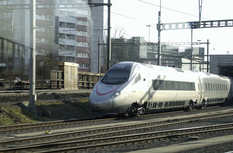 ETR 610 001 test Triebzug der SBB, wird nicht zu normalen einsatz kommen.22.03.2009
