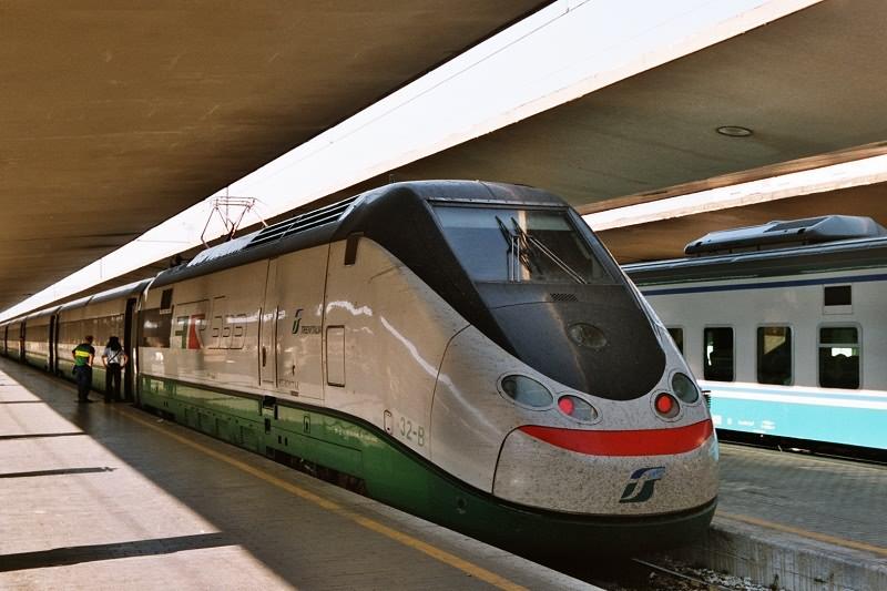 ETR500-Triebzug in Firenze S.M.N. am 22.9.2004
