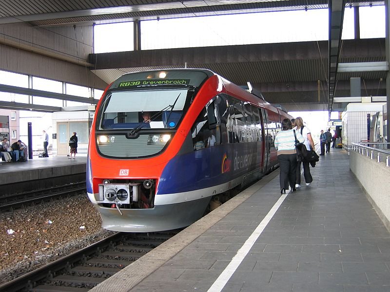 Euregiobahn im Dsseldorfer Hbf