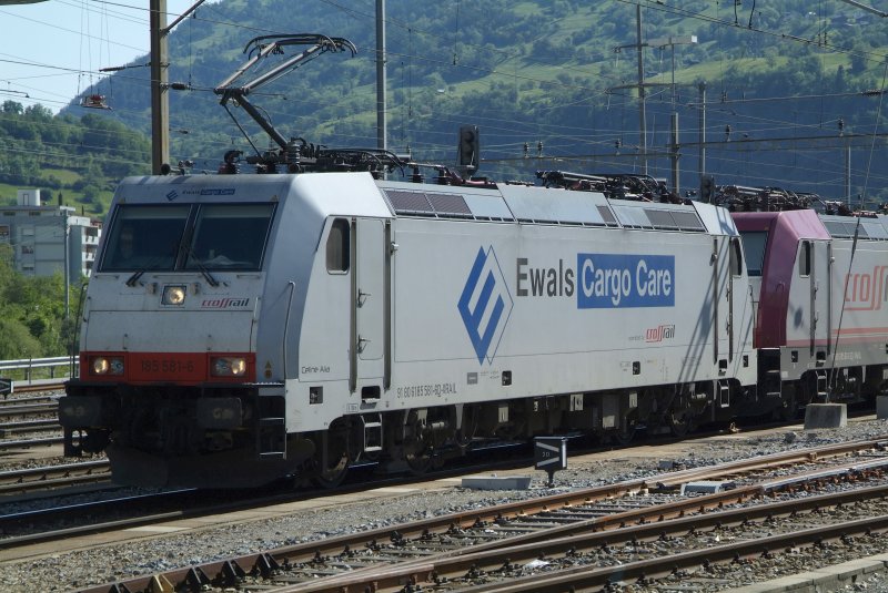 EWALS 185 in zusammen Arbeit mit CrossRail
19.05.2009