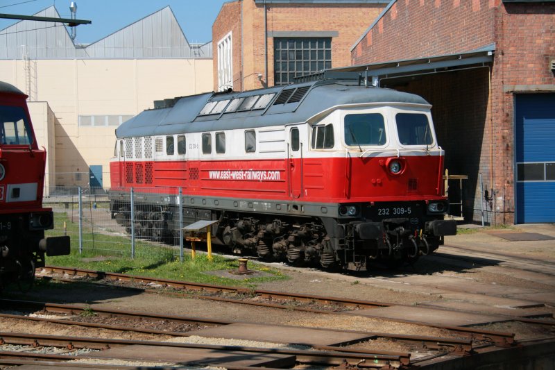 EWR 232 309 in Cottbus am 25.04.09