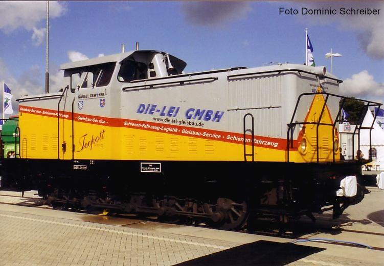 Ex DR. Br. 106 von ?Die-Leih GMBH? mit dem Spitznamen ?TEEPOTT? am 25.09.2004 auf der Innotrans!!