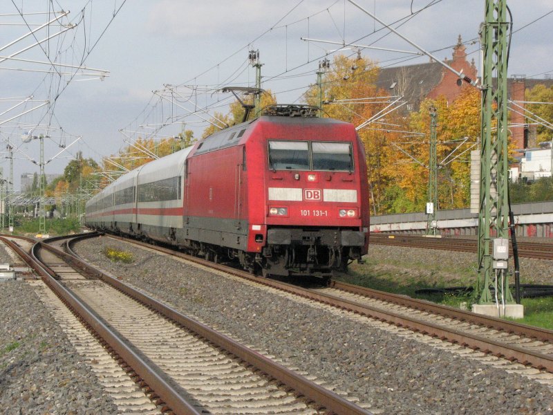 Ex  Metropolitan  bei der Einfahrt in den Bahnhof Berlin Sdkreuz/Papestr. am 10.10.2008