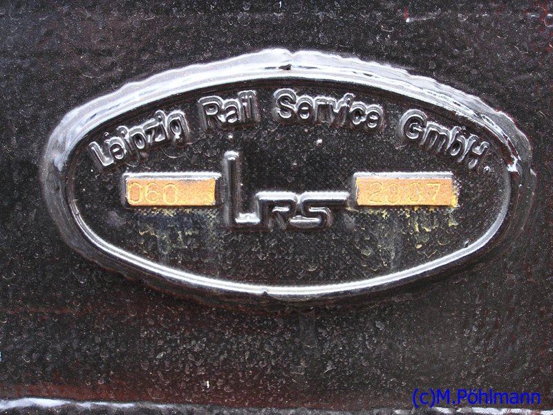 Fabrikschild eines Flssiggaswagens der Gattung Zags