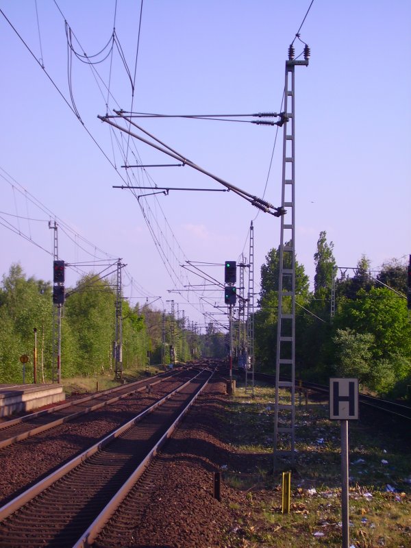 Fahrt frei! Auf gehts in Richtung Hamburg. Elmshorn, 03.05.07