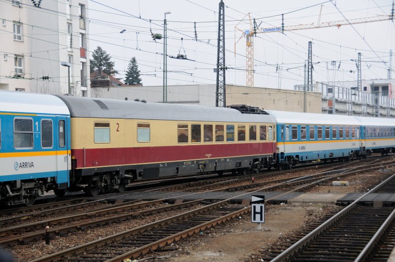 Farbklecks im ALEX... (Regensburg, 14.03.09).