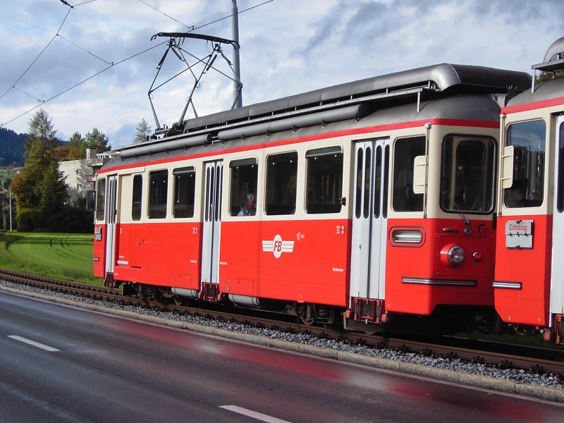 FB BDe 4/4 12 bei der Abschiedsfahrt am 17.10.04 in Emmat.