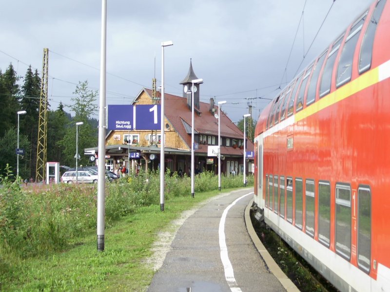 Feldberg - Brental (der am hchstgelegene Bahnhof der DB)