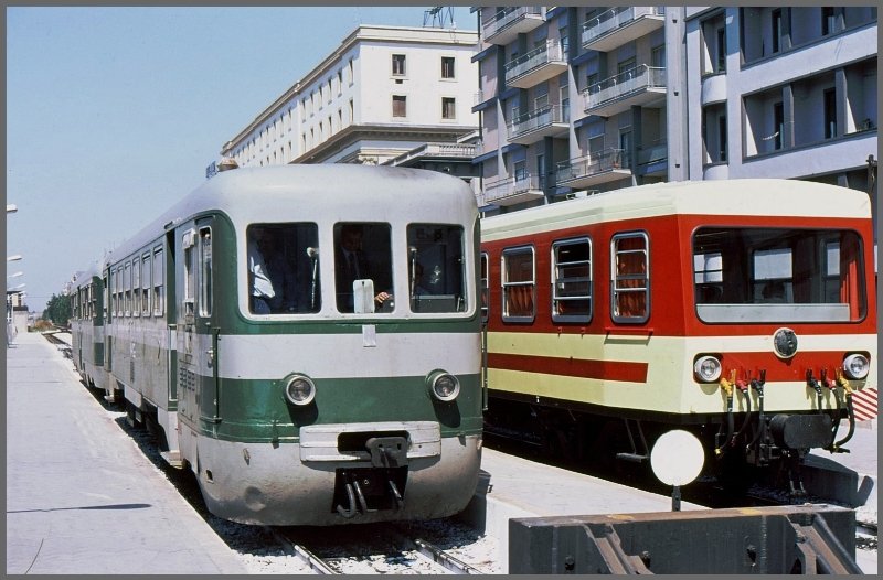 Ferrovia Calabro Lucano in Bari (Archiv 07/86)