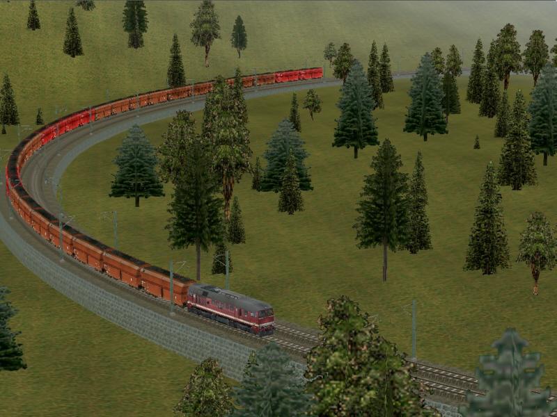 Fiktives Anlagenbild einer 4x4km-Anlage