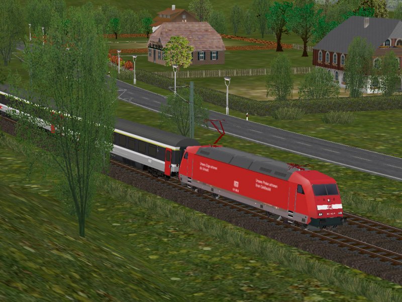 fiktives Anlagenbild mit 101-er Preisgestaltung der DB mit SBB-IC