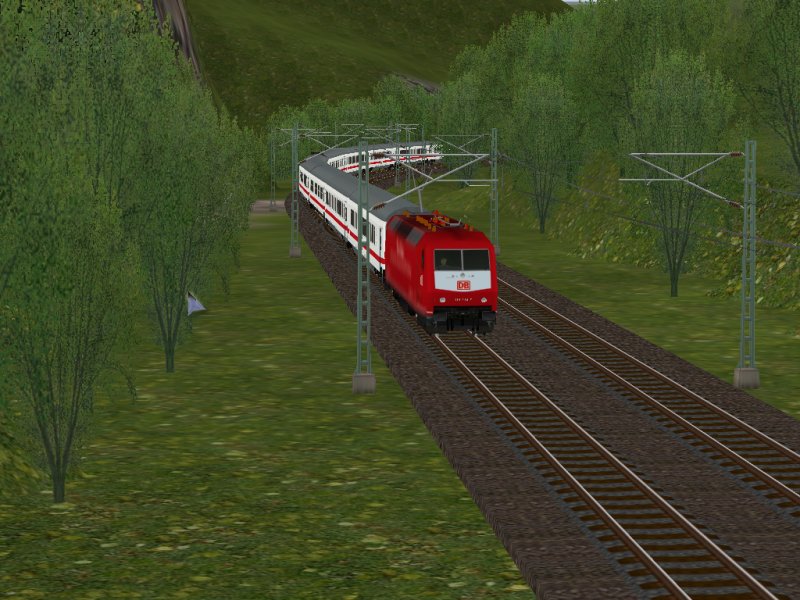 fiktives Anlagenbild mit einer 120-er vor einem IC