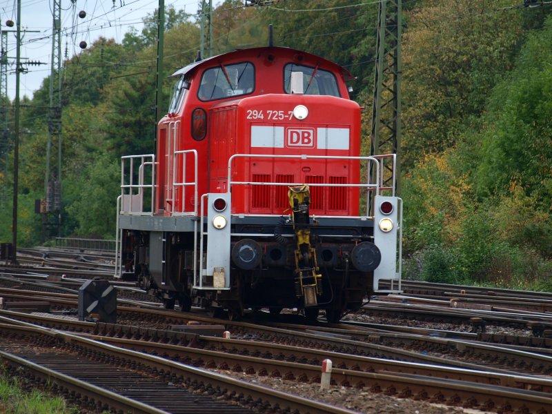 Fleiiges Bienchen, 294 725-7 rangiert in Kln Gremberg