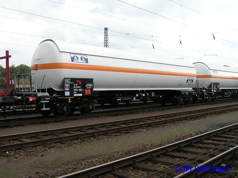 Fl�ssiggaswagen der Gattung Zags Baujahr 2007.