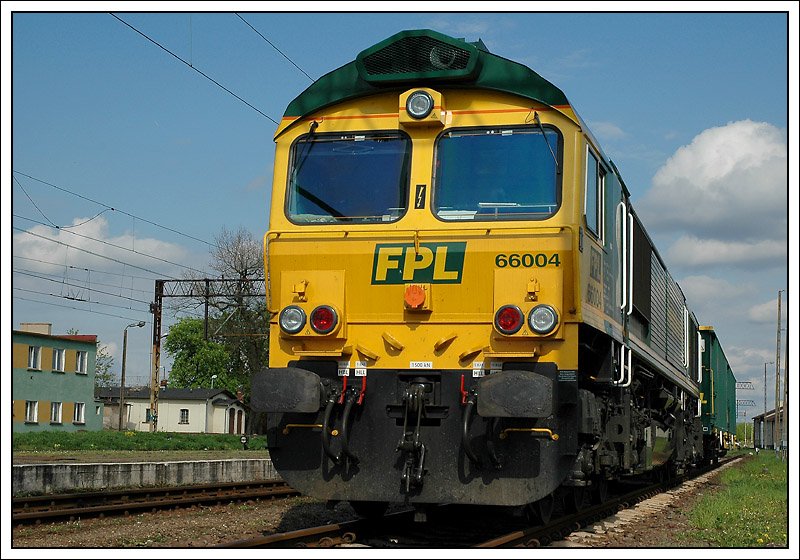 FPL 66004, abgestellt am 1.5.2008 in Rzepin.