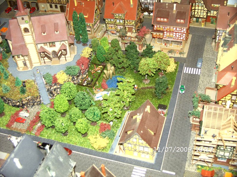 Friedliche Idylle einer Kleinstadt