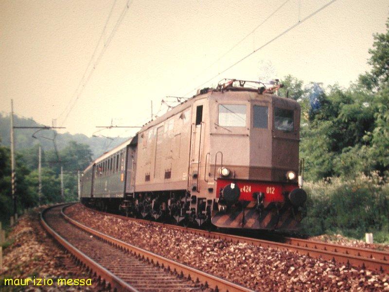 FS E 424 012 - Cucciago - 11.07.1988