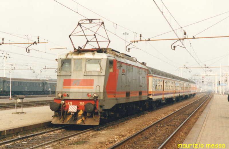 FS E 424 292 - Alessandria - 10.03.1987