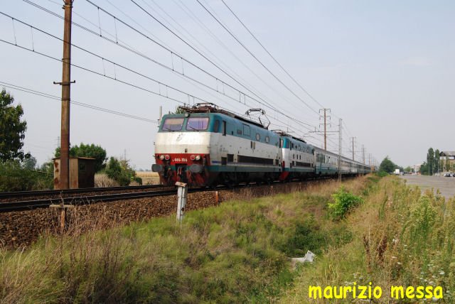 FS E444R 106 + E444R - Tortona  c/o - 28.08.2007