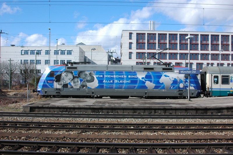 Fr den EC 188 war am 01.03.08 schon in Mnchen-Ost Schlu. Grund war die Streckensperrung nach Rosenheim und die daraus resultierende berfllung des Hauptbahnhofes.