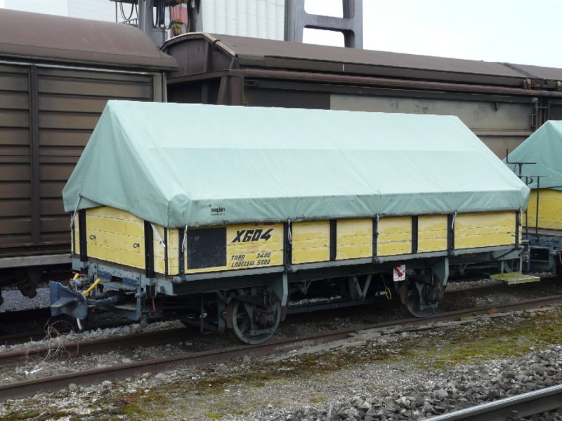 FW - Dienstwagen X 604 im FW Bahnhofsareal von Wil am 04.01.2008