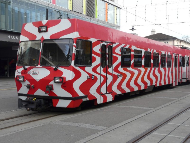 FW - Steuerwagen Bt 111 in Frauenfeld am 04.01.2008