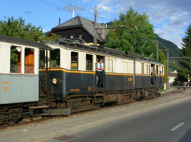 FZe 6/6 2002 ex MOB  Blonay 20.07.2008