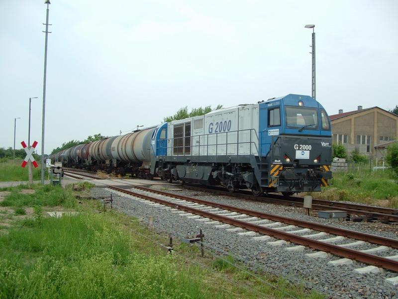 G 2000 der Infraleuna in Teuchern am 30.05.2005.