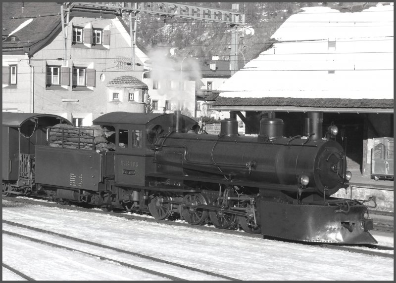 G 4/5 108  Engiadina  in Zernez. (19.02.2008)