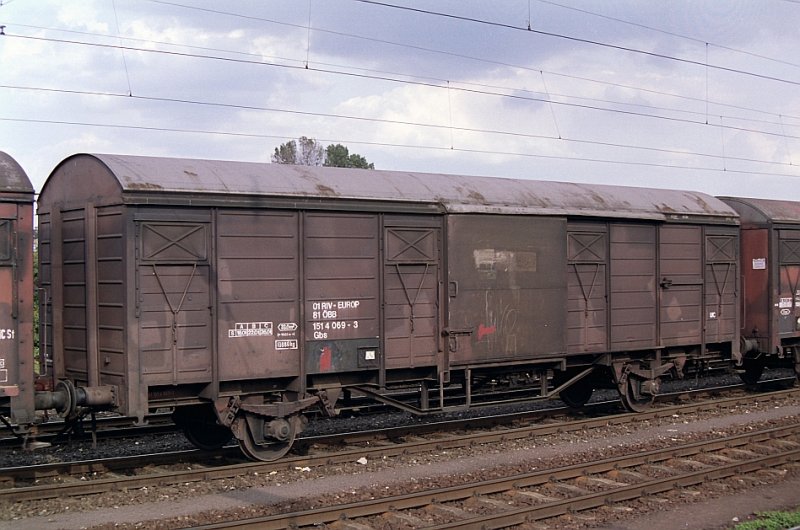Gbs 81 151 4 069-3 in Rheine (Deutschland) 04-08-1992.