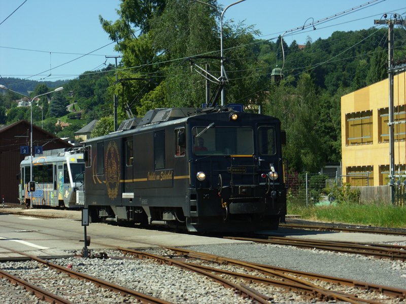 GDe 4/4 6002  Blonay 10.07.2008