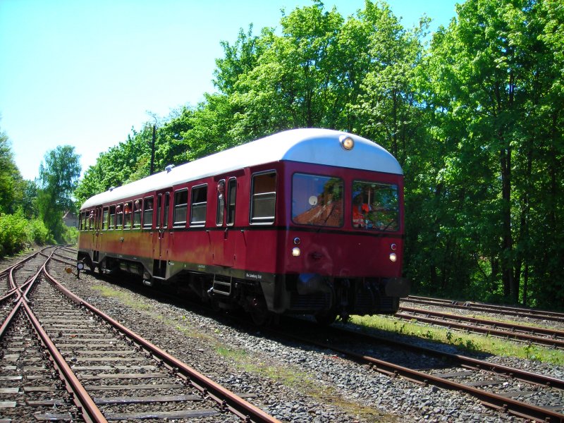 GDT bei der Einfahrt in Obernkirchen 10.5.08