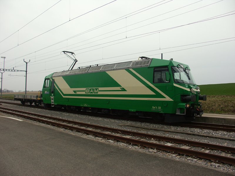 Ge 44/ 22 Ua 158  Bussy sur Morges 01.04.2009