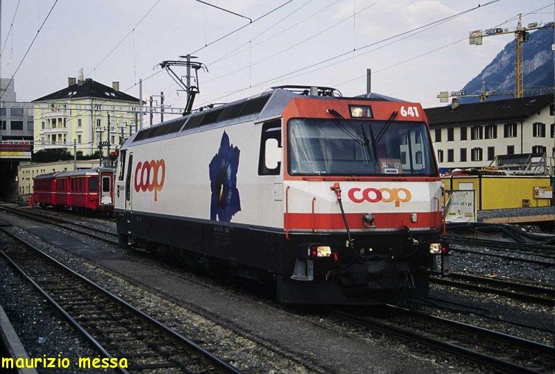 Ge 4/4''' 641 - Chur - 17.08.2003