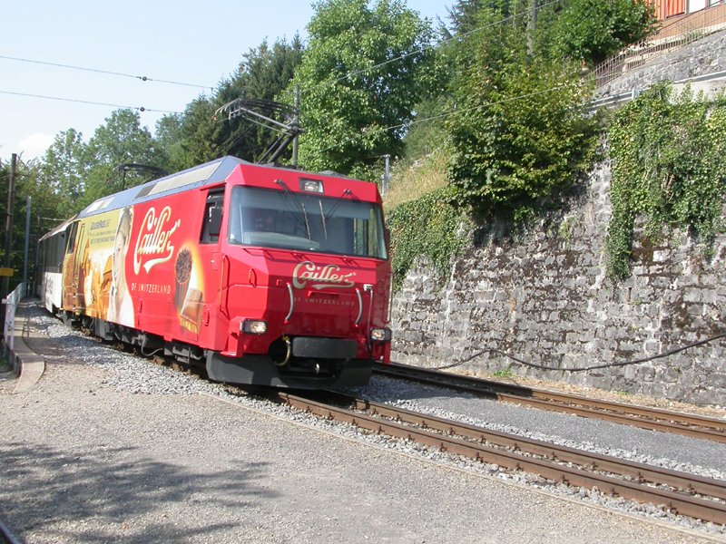 Ge 4/4 8004  Chamby 10.08.2003