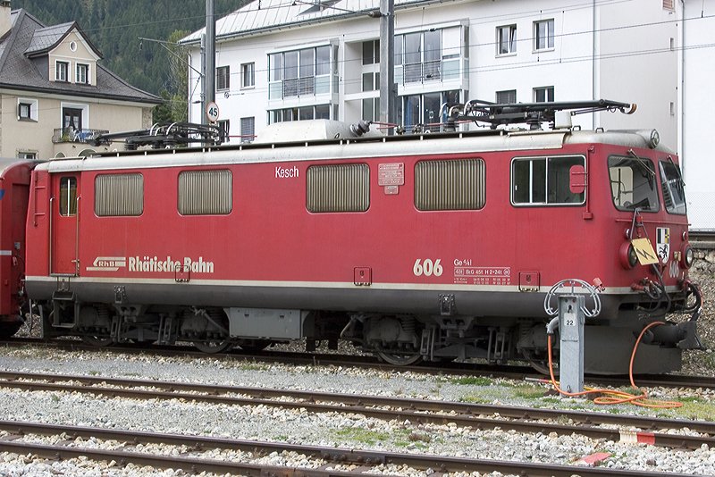 Ge 4/4 I 606  Kesch   03.09.2006 Samedan