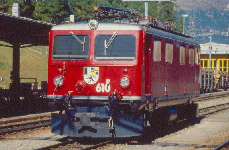 Ge 4/4 I  610 Viamala
27.09.03 Pontresina