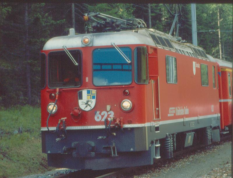 Ge 4/4 II   623 Bonaduz
27.08.04 Susch