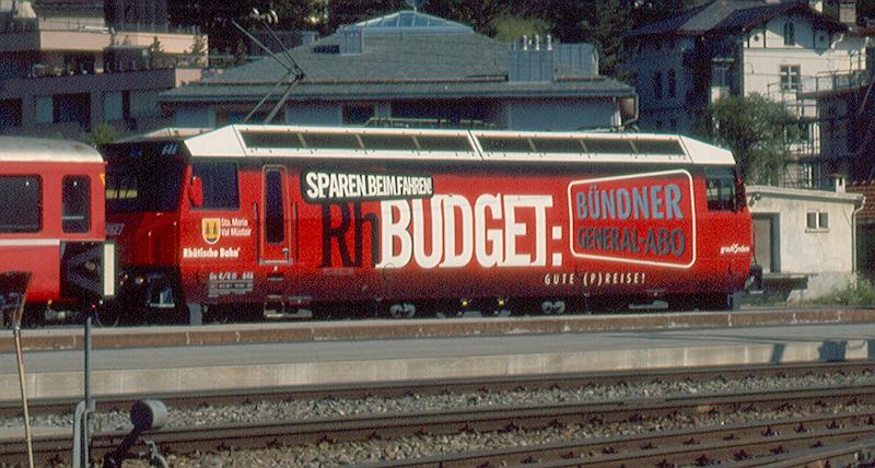 Ge 4/4 III 646 St. Maria
Werbung: RhBudget
25.06.05 Samedan