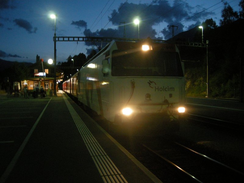 Ge4/4lll 649 am 2.7.08 in Filisur.