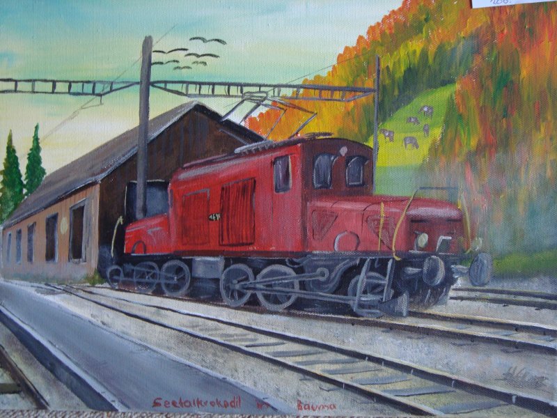 Gemlde Seetalkrokodil in Bauma

30x40cm chanti schmitt