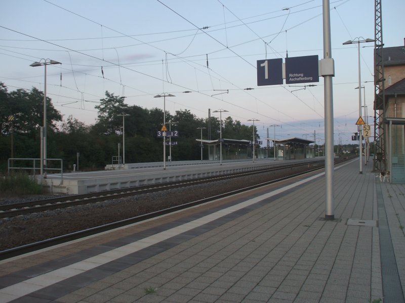Gesamtbersicht des Dieburger Bahnhofes