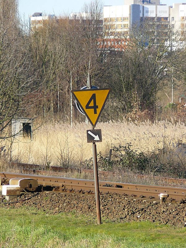 Geschwindigheit ermssigen bis 40km/h. Leiden 16-02-2008.