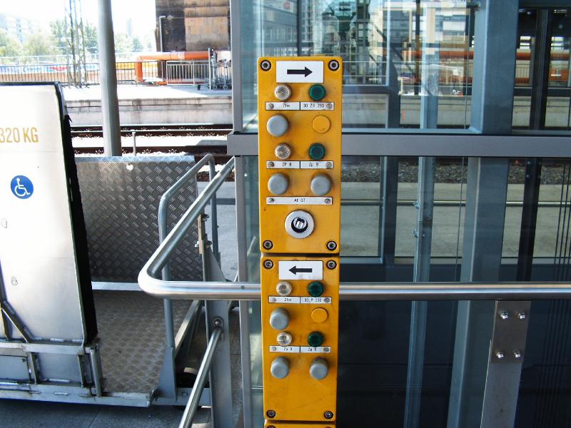 Gesehen am Dresdener Hauptbahnhof