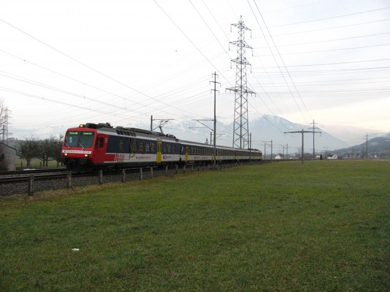 Glarner Sprinter bei Schbelbach am 05.08.2009