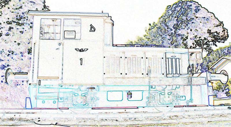 Gleiches Bild.... diesmal etwas artverfremdet fast wiegemalt , auch intressant ?
Enscheidet selbst .......
