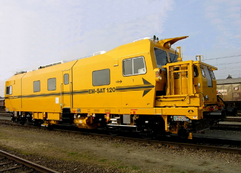 Gleisvormessfahrzeug der DB Netz AG

EM - SAT 120